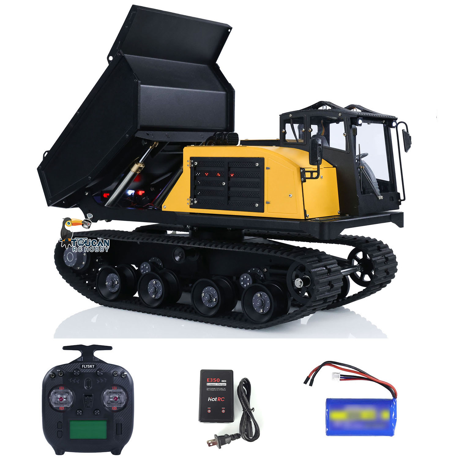 Dump Truck Toy - 1/14 RC 유압 크롤러 덤프트럭 T14R