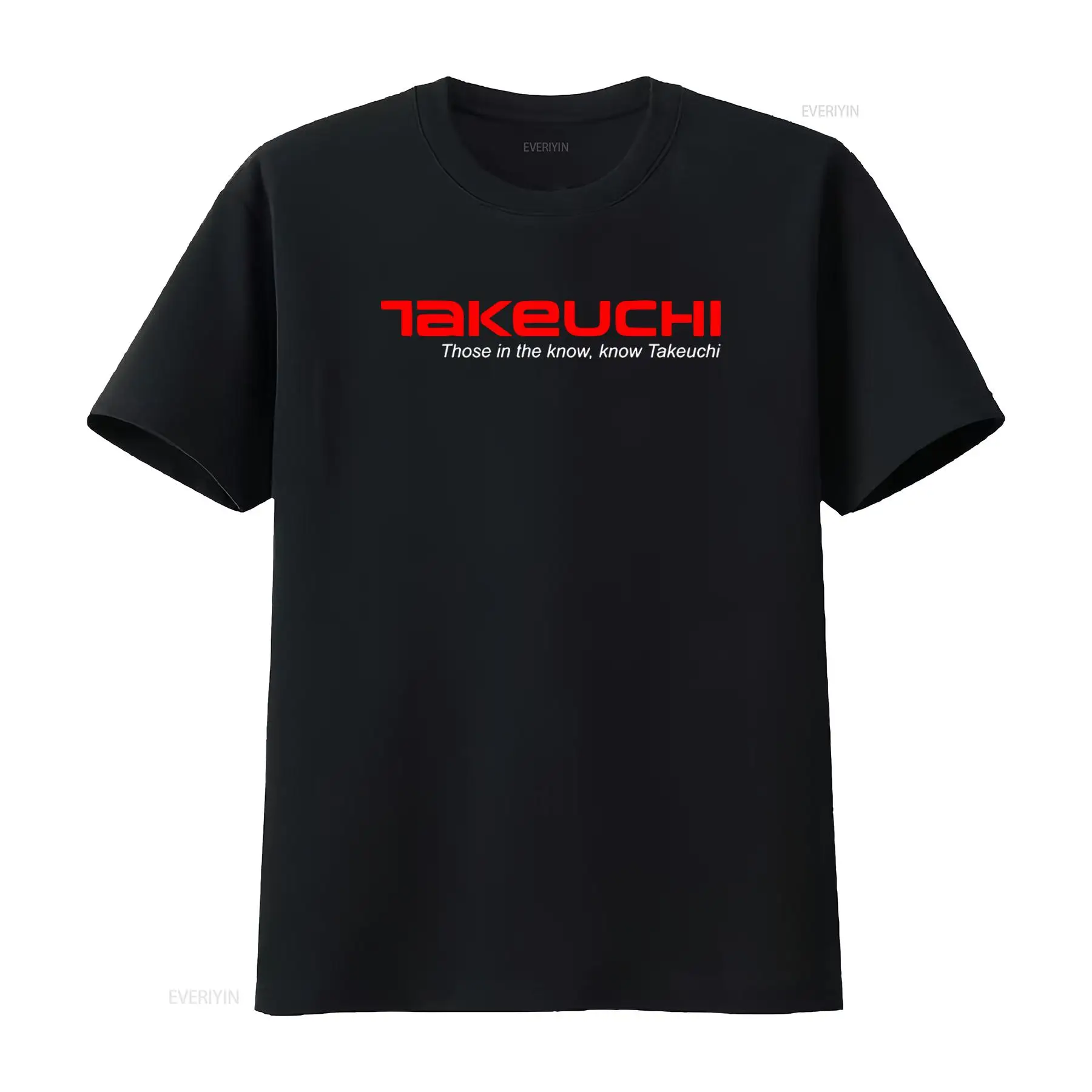 Heavy Equipment Logos - NWT Takeuchi 굴삭기 중장비 로고 티셔츠