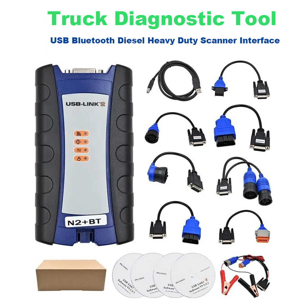 NEXIQ USB Link 2 BT 트럭 진단 도구 U - Heavy Equipment Software 리뷰 및 가격