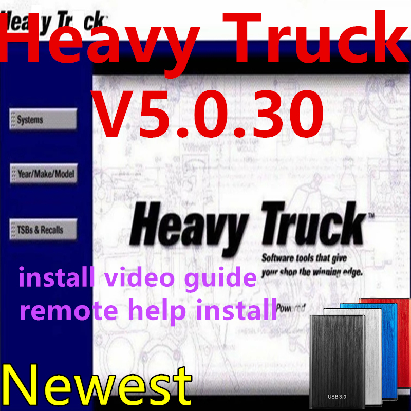 중형 트럭 자동차 수리 데이터 소프트웨어, 자동차 진단 - Heavy Equipment Software 리뷰 및 가격