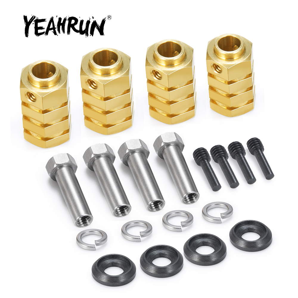 YEAHRUN 4pcs 15/20mm 헤비 듀티 황동  - Heavy Equipment Vehicles 리뷰 및 가격