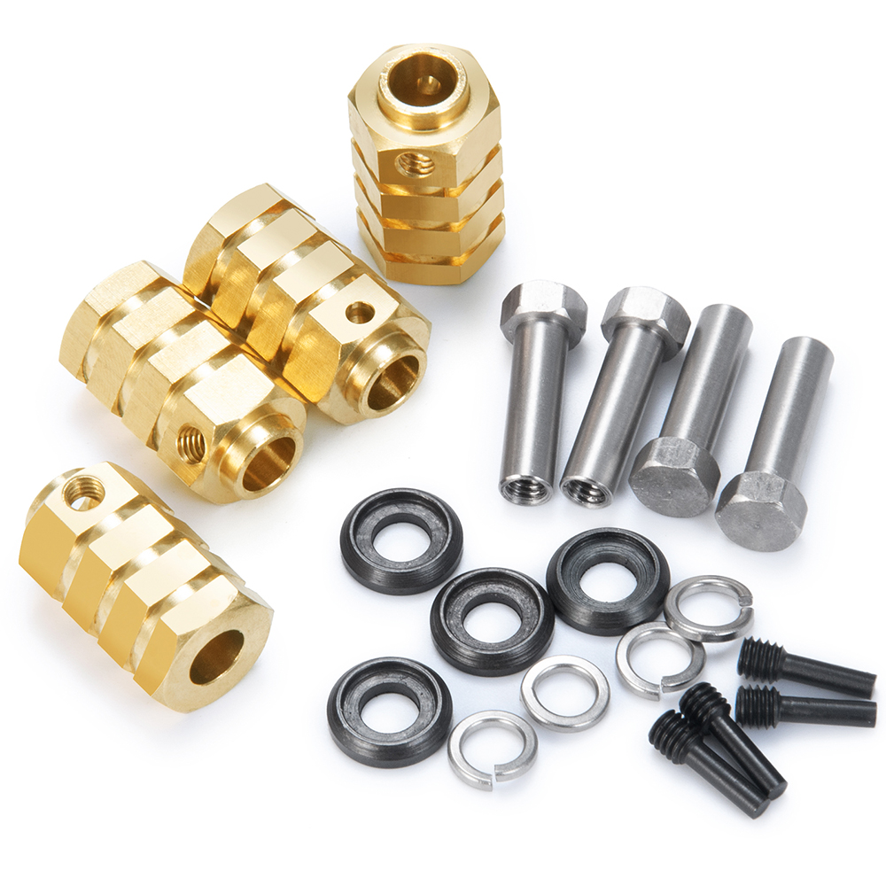 YEAHRUN 4pcs 15/20mm 헤비 듀티 황동  - Heavy Equipment Vehicles 리뷰 및 가격