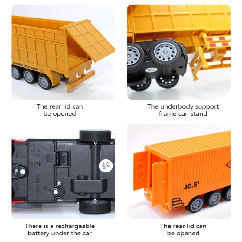 1/48 RC 컨테이너 트럭 장난감 어린이 무선 리모컨 - Dump Truck Toy 리뷰 및 가격