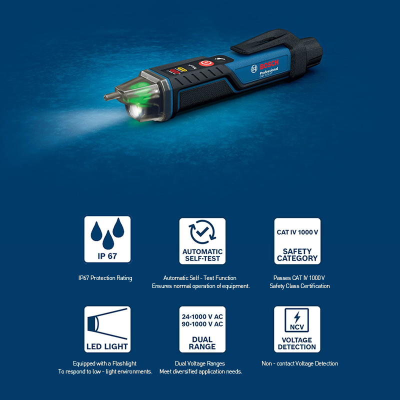 BOSCH PRO GVD 1000-17 전압 테스터 자 - Tools Heavy Equipment 리뷰 및 가격