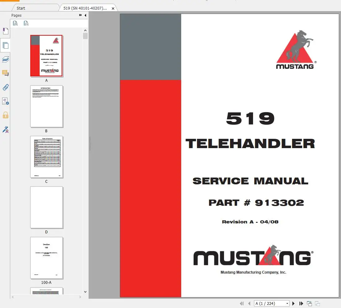 AutoDVD Mustang Machinery 중장비  - Heavy Equipment Usa 리뷰 및 가격