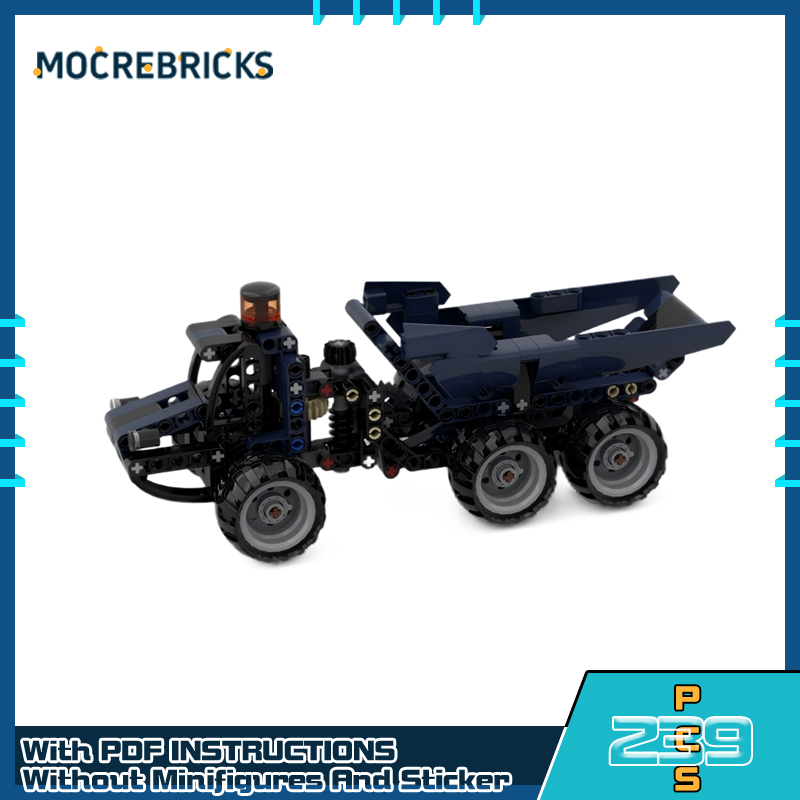 MOC 도시 고급 블록 맞춤형 RC 덤프 트럭 모델 엔 - Dump Truck Toy 리뷰 및 가격