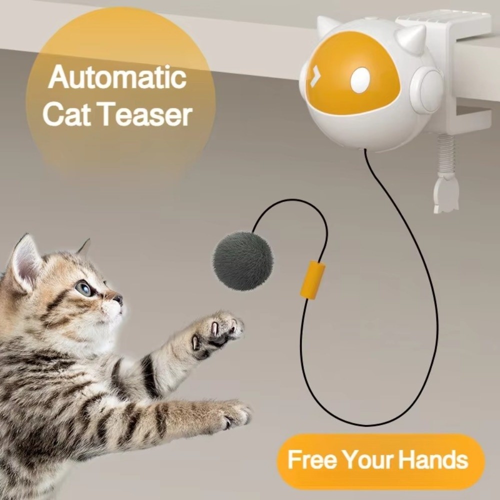 자가 작동 전동 고양이 장난감 헤어볼 훈련용 인터랙티브 - Heavy Equipment Cat 리뷰 및 가격
