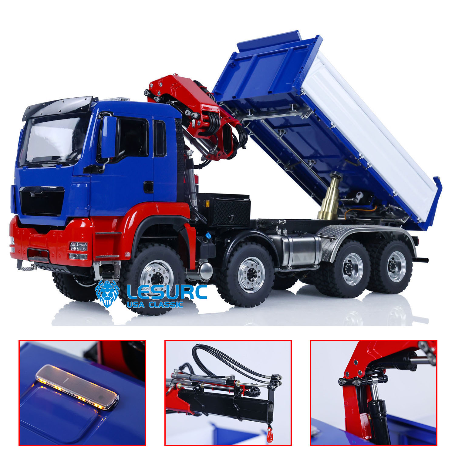 8X8 1/14 LESU 유압식 원격 조종 덤퍼카 RC - Dump Truck Toy 리뷰 및 가격